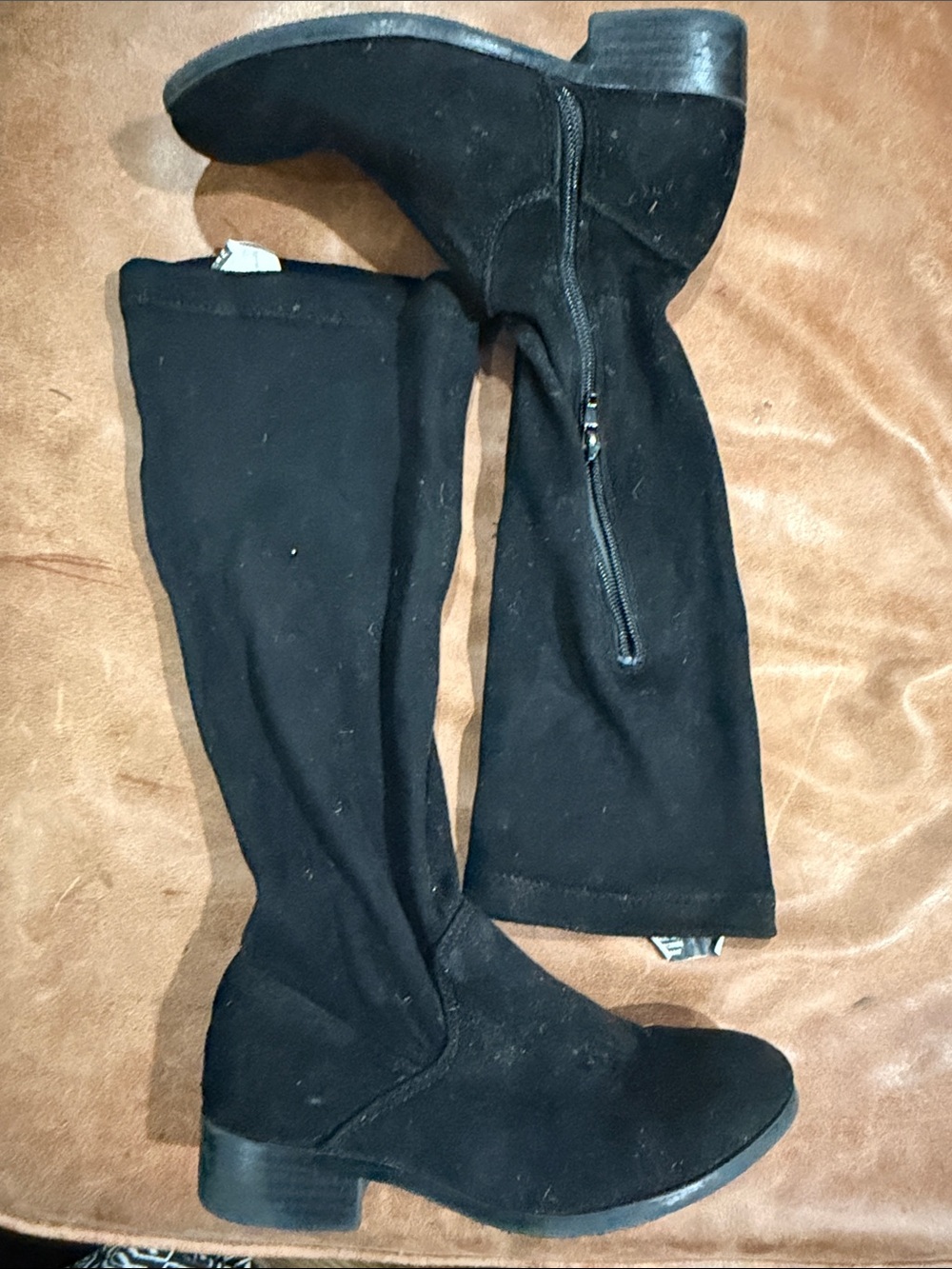 Steve madden Black Knee-High Boots